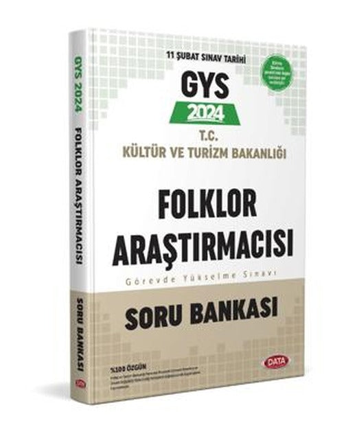 GYS T.C Kültür ve Turizm Bakanlığı Folklor Araştırmacısı Görevde Yükselme Sınavı Soru Bankası