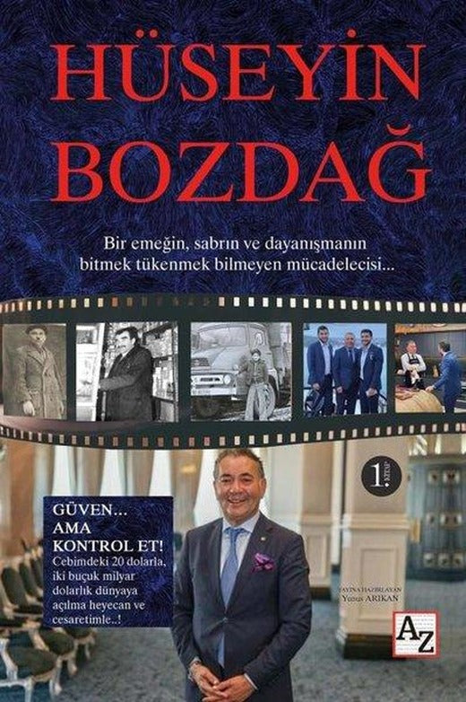 Hüseyin Bozdağ 1. Kitap - Güven Ama Kontrol Et! | Az Kitap (İnce Kapak)