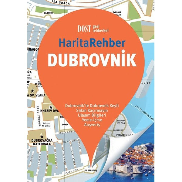 Dubrovnik Harita Rehber | Dost Kitabevi (Ciltli)