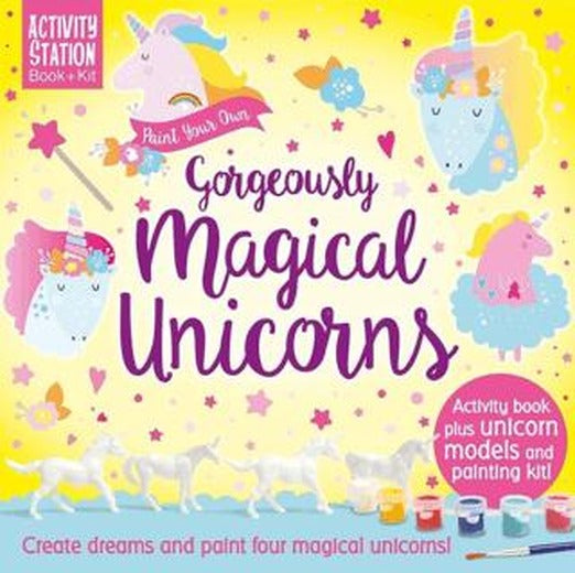 Paint Your Own Gorgeously Magical Unicorns | IMAGINE THAT (Ciltli)