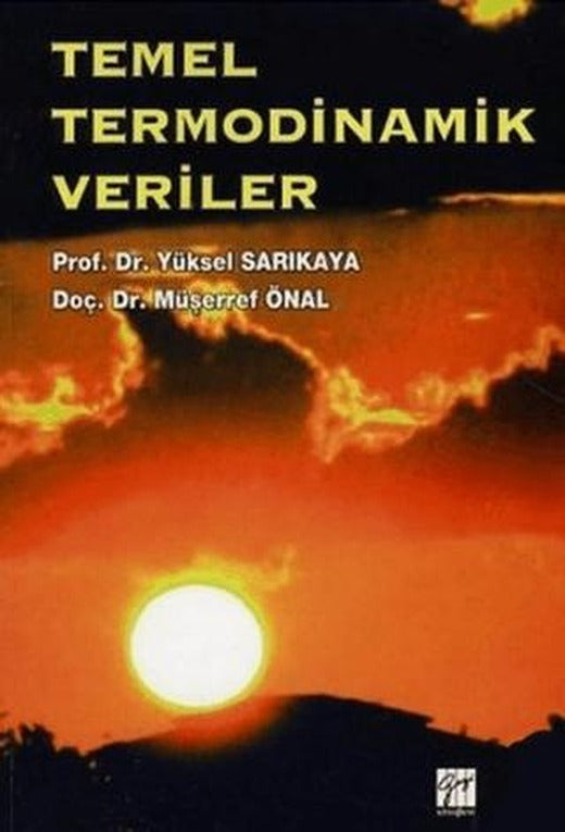 Temel Termodinamik Veriler | Gazi Kitabevi (Ciltsiz)
