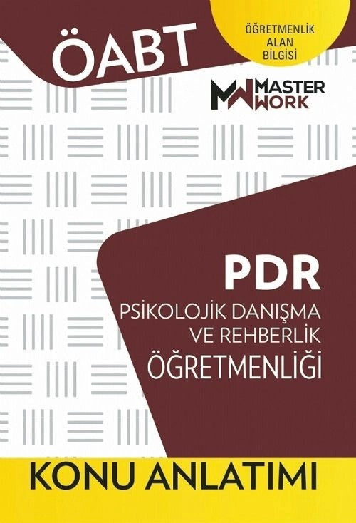 ÖABT PDR Psikolojik Danışma ve Rehberlik Öğretmenliği Konu Anlatımı