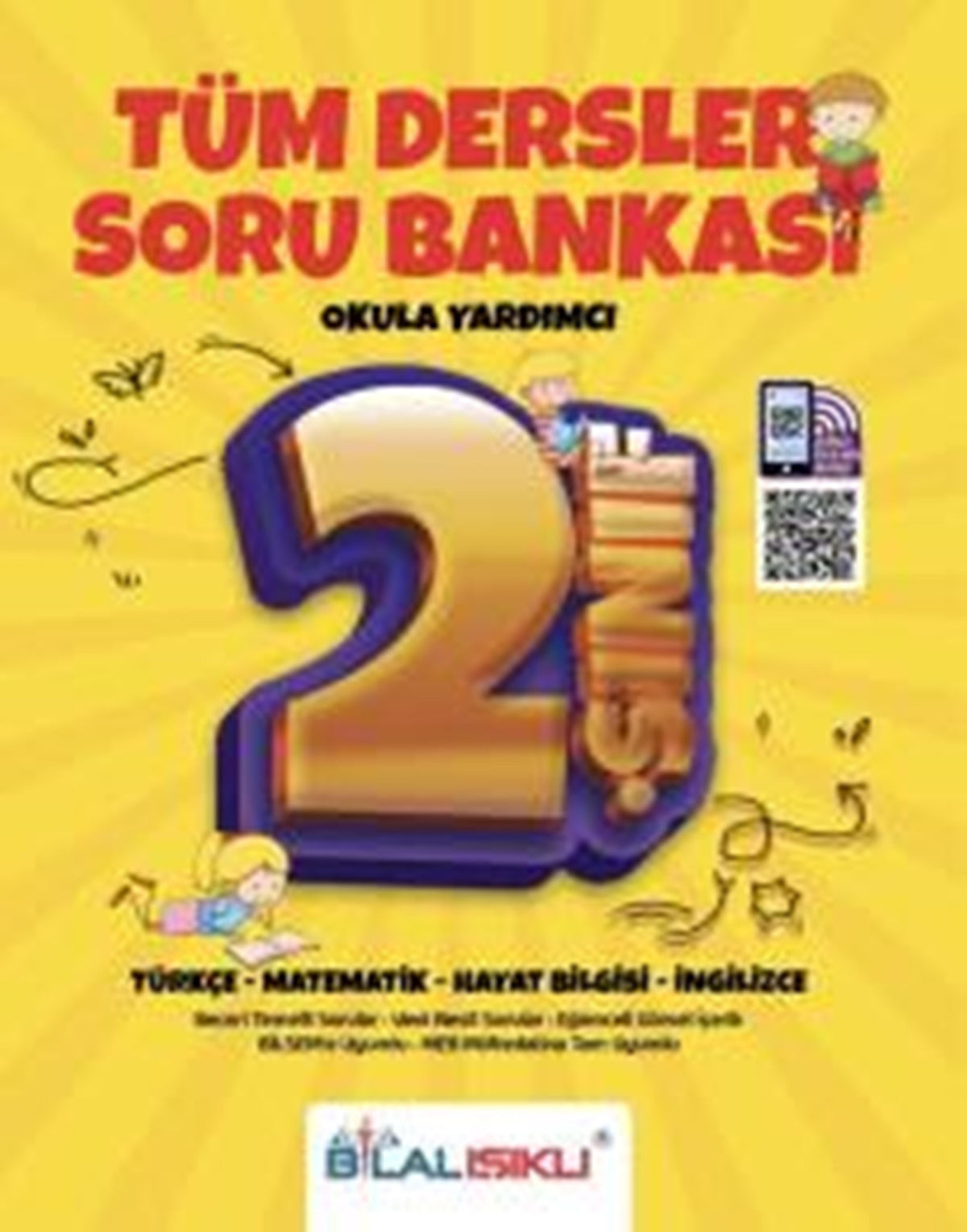 Adım Adım Işıklı 2.Sınıf Tüm Dersler Soru Bankası Yeni 2024 - Kolektif kitap kapağı