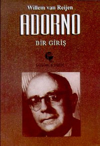 Adorno Bir Giriş - Willem Van kitap kapağı