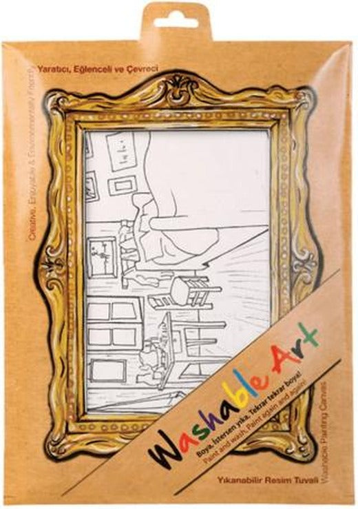 Funny Mat Washable Art - Vincent Van Gogh Room at Arles | Akademi Çocuk