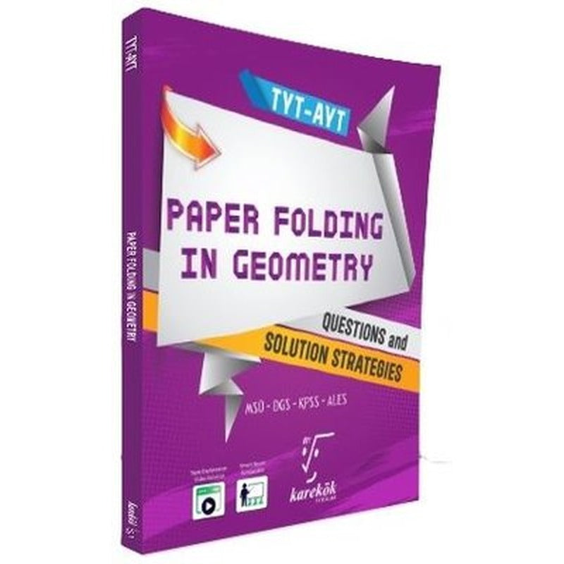 TYT - AYT Paper Folding In Geometry | Karekök Eğitim Yayın (İnce Kapak)