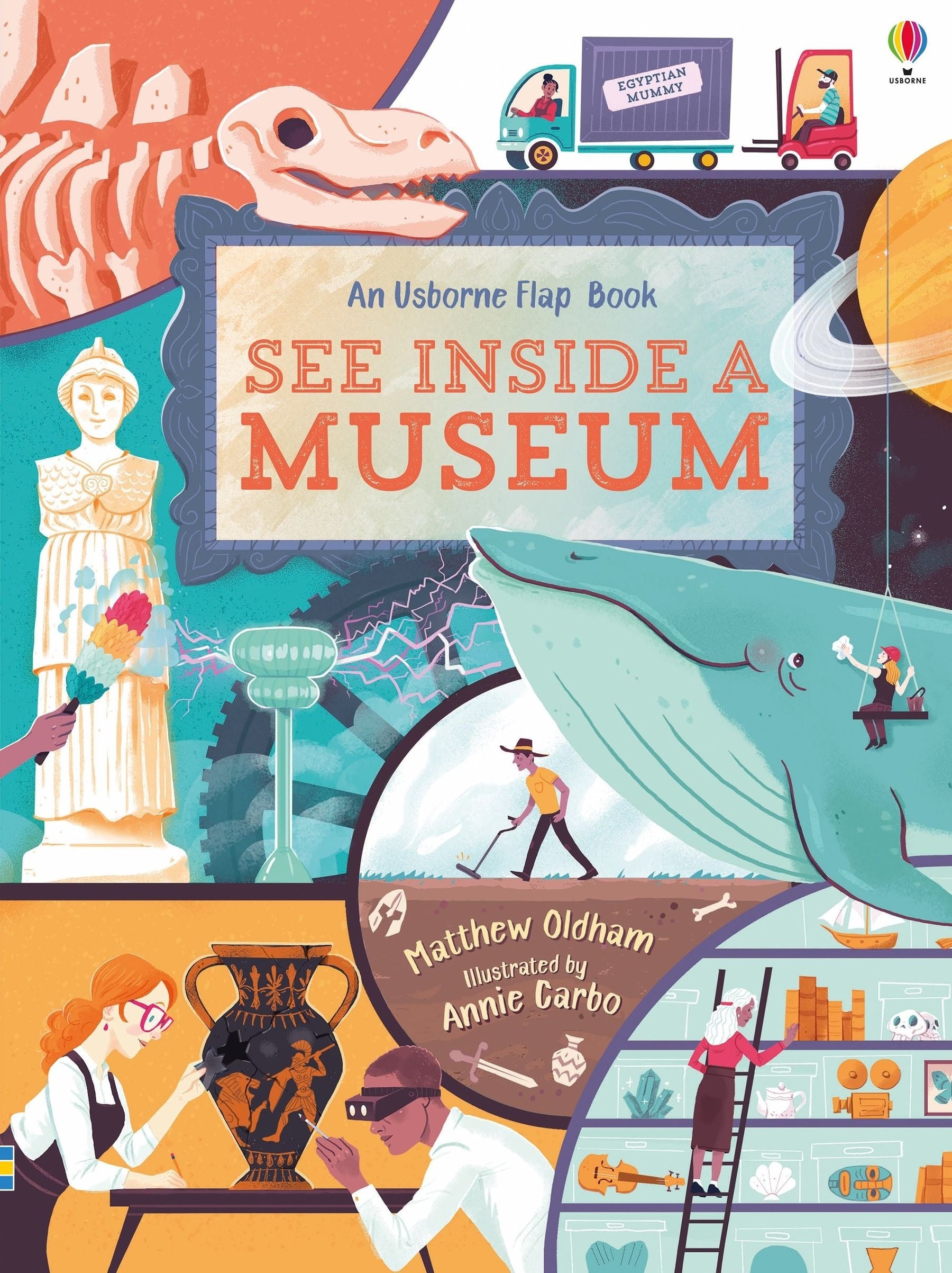 Flap Book See Inside: A Museum