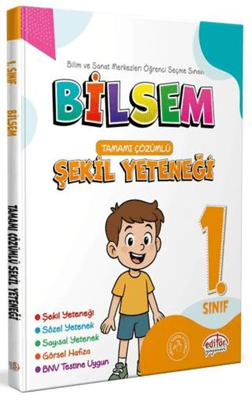 1. Sınıf Bilsem Hazırlık Şekil Yeteneği Tamamı Çözümlü