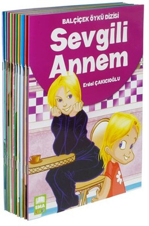 Balçiçek Öykü Eğik El Yazılı Set 10 Kitap Takım | Ema Çocuk (İnce Kapak)