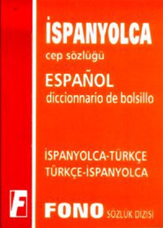 İspanyolca/Türkçe - Türkçe/İspanyolca Cep Sözlüğü | Fono Yayınları (İnce Kapak)