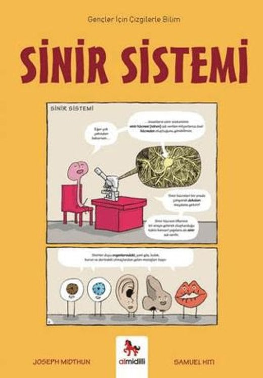 Sinir Sistemi - Gençler İçin Çizgilerle Bilim | Almidilli (Ciltsiz)