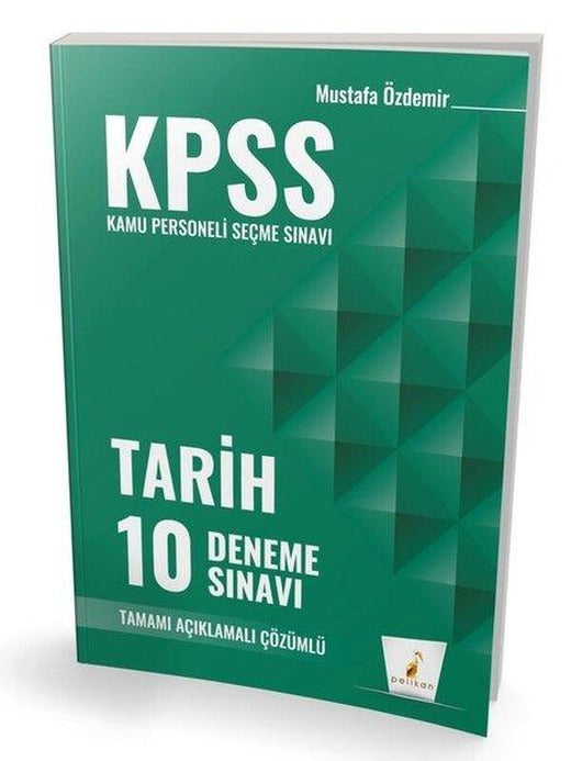 2026 KPSS Tarih 10 Deneme Sınavı | Pelikan Yayınları (İnce Kapak)