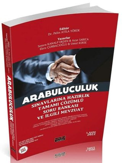 2022 Arabuluculuk Sınavlarına Hazırlık Çözümlü Soru Bankası ve İlgili Mevzuat | Savaş Yayınevi (Ciltsiz)