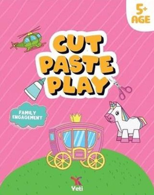 İngilizce Kes Yapıştır Oyna Kitabı 1 | Yeti Kitap (Ciltsiz)