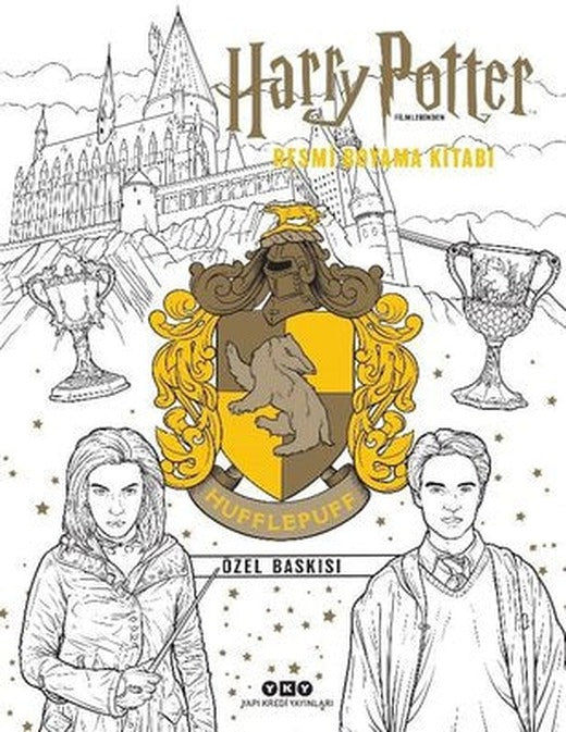 Harry Potter Filmlerinden Resmi Boyama Kitabı - Hufflepuff Özel Baskısı | Yapı Kredi Yayınları (İnce Kapak)