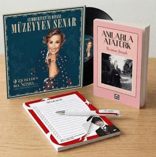 Müzeyyen Senar İkinci Dubleden Sonra Plak - Anılarla Atatürk - Bloknot ve Kalem | Plak (Ciltsiz)