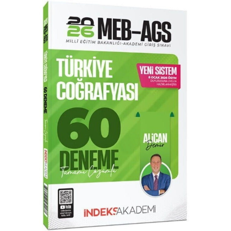 2026 MEB-AGS Türkiye Coğrafyası 60 Deneme Çözümlü