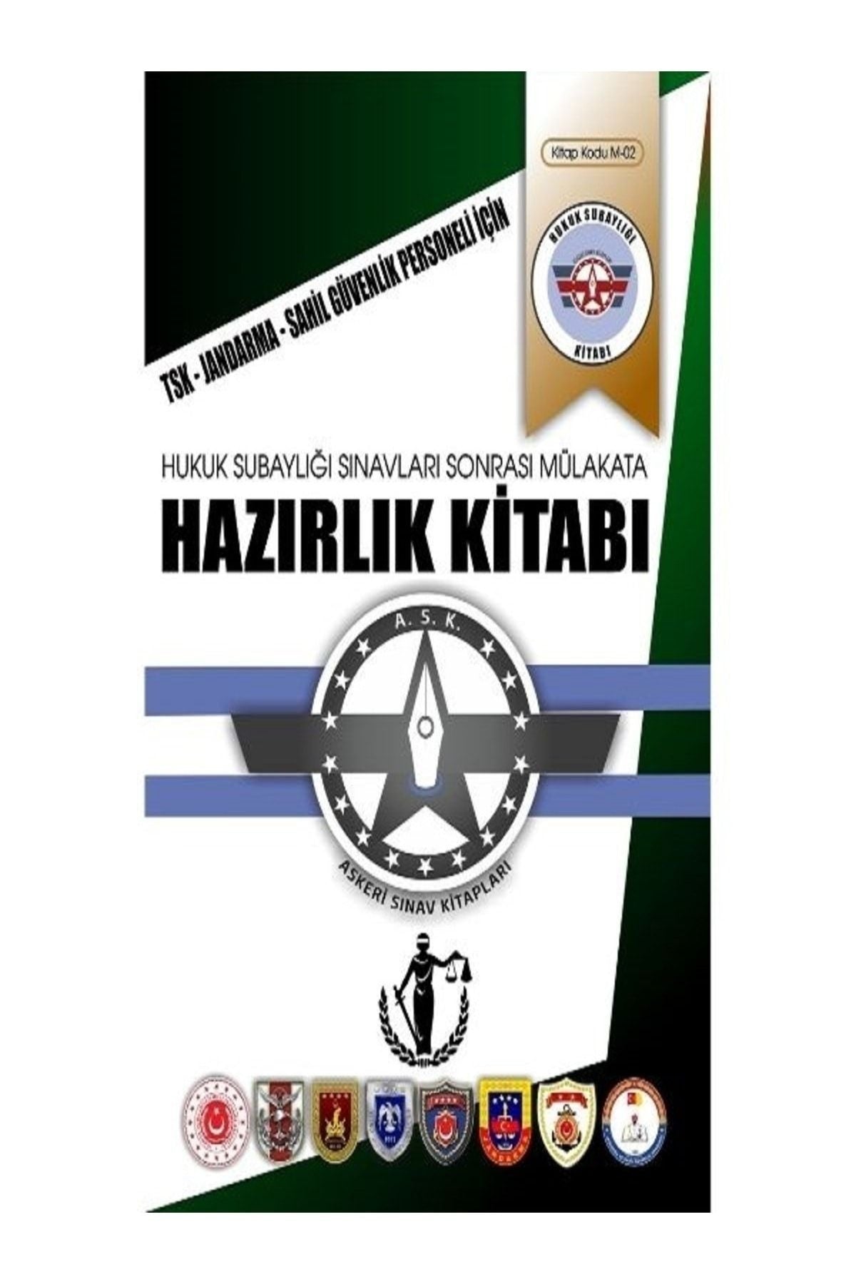 Hukuk Subaylığı Açıklamalı 5 Deneme Testi Kitabı
