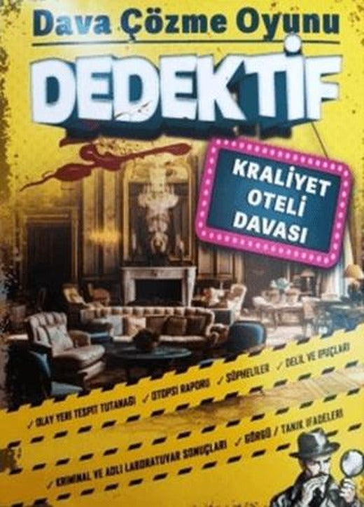 Dedektif Dava Çözme Oyunu - Kraliyet Oteli Davası