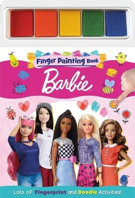 Barbie Finger Painting Book | Alligator Products Limited (İnce Kapak)