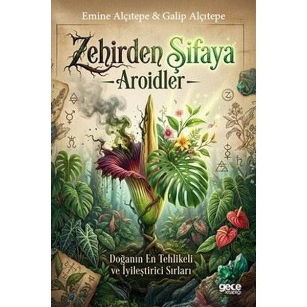 Zehirden Şifaya: Aroidler - Doğanın En Tehlikeli ve İyileştirici Sırları | Gece Kitaplığı (İnce Kapak)