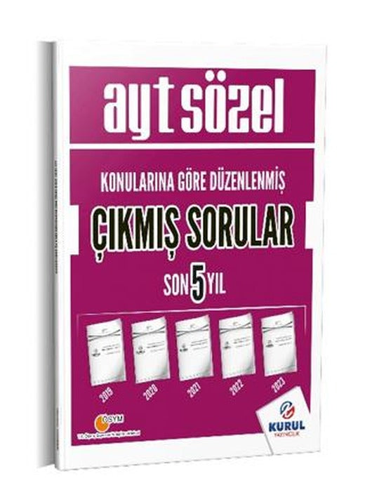 AYT Eşit Ağırlık Konularına Göre Düzenlenmiş Son 5 Yıl çıkmış Sorular