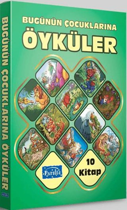 Bugünün Çocuklarına Öyküler Dizisi (10 Kitap Takım) | Parıltı Yayınları (Ciltsiz)