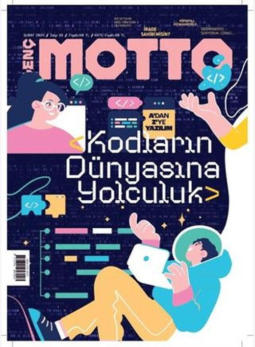 Genç Motto Dergisi Sayı: 29 - Şubat 2024 | Genç Motto Dergisi (Ciltsiz)