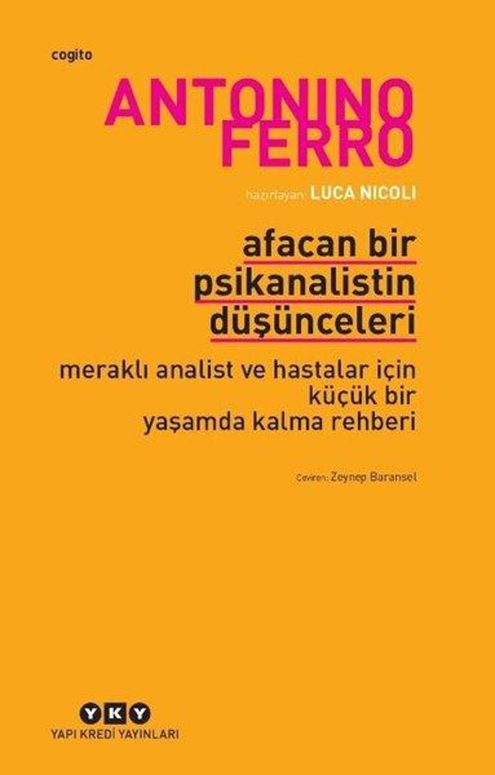 Afacan Bir Psikanalistin Düşünceleri | Yapı Kredi Yayınları
