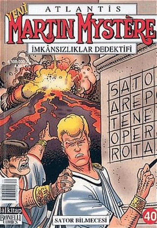 Atlantis Yeni Seri Sayı: 40 Martin Mystere İmkansızlıklar Dedektifi Sator Bilmecesi | Lal Kitap (Ciltsiz)