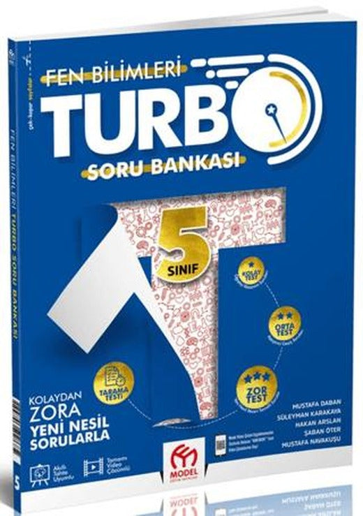 5. Sınıf Turbo Fen Bilimleri Soru Bankası | Model Eğitim Yayıncılık (Ciltsiz)