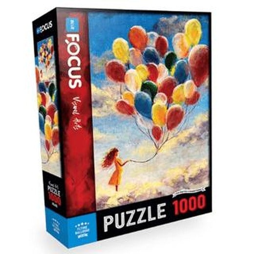1000 Parça Flying Balloons (Uçan Balonlar) Blue Focus Yayınları | Blue Focus Yayınları