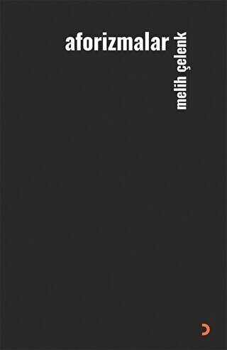 Aforizmalar - Melih Çelenk kitap kapağı
