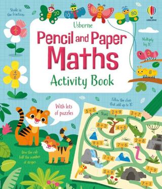 Pencil And Paper Maths | Usborne (Ciltsiz)  - Resim 1