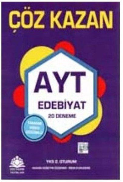 AYT Edebiyat 20'li Deneme | Çöz Kazan Yayınları (İnce Kapak)  - Resim 1