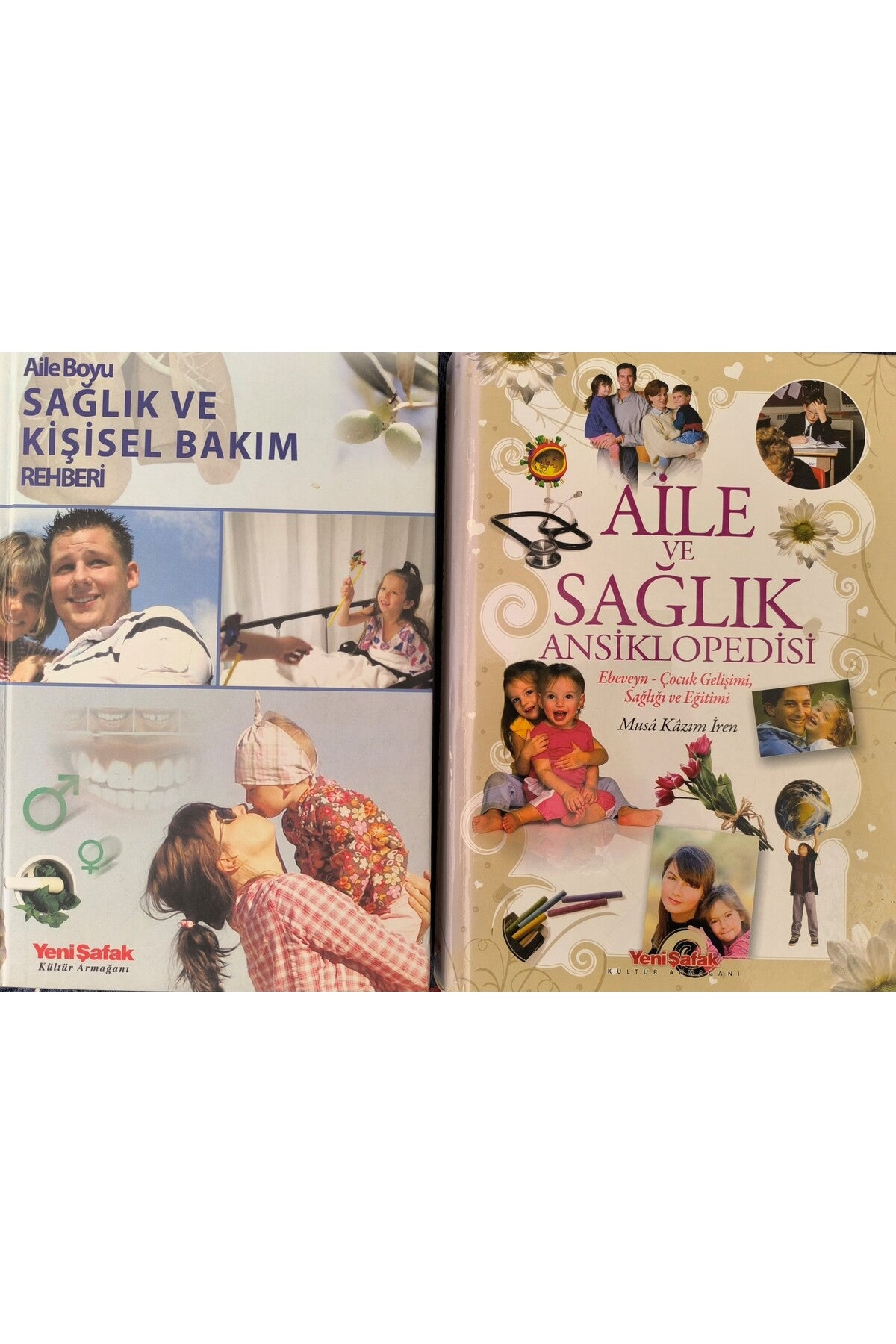 Aile Ve Sağlık Ansiklopedisi - Aile Boyu Sağlık Ve Kişisel Bakım Rehberi (2 Kitap) kitap kapağı