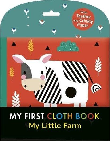 My Little Farm : My First Cloth Book | Little Tiger Press (İnce Kapak)  - Resim 1