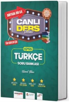 Akademi Denizi Yayıncılık KPSS Türkçe Canlı Ders Destekli Soru Bankası - Nusret Bilen kitap kapağı