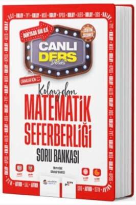 Akademi Denizi Yayıncılık KPSS TYT Kolaydan Matematik Seferberliği Soru Bankası - Merve Işık kitap kapağı