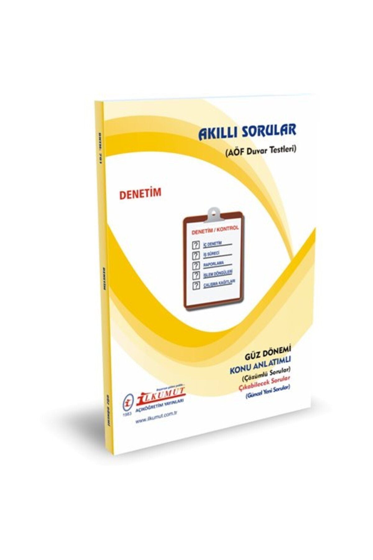 İlkumut Yayınları - Denetim - (Konu Anlatımlı ve Çözümlü Sorular) kitap kapağı