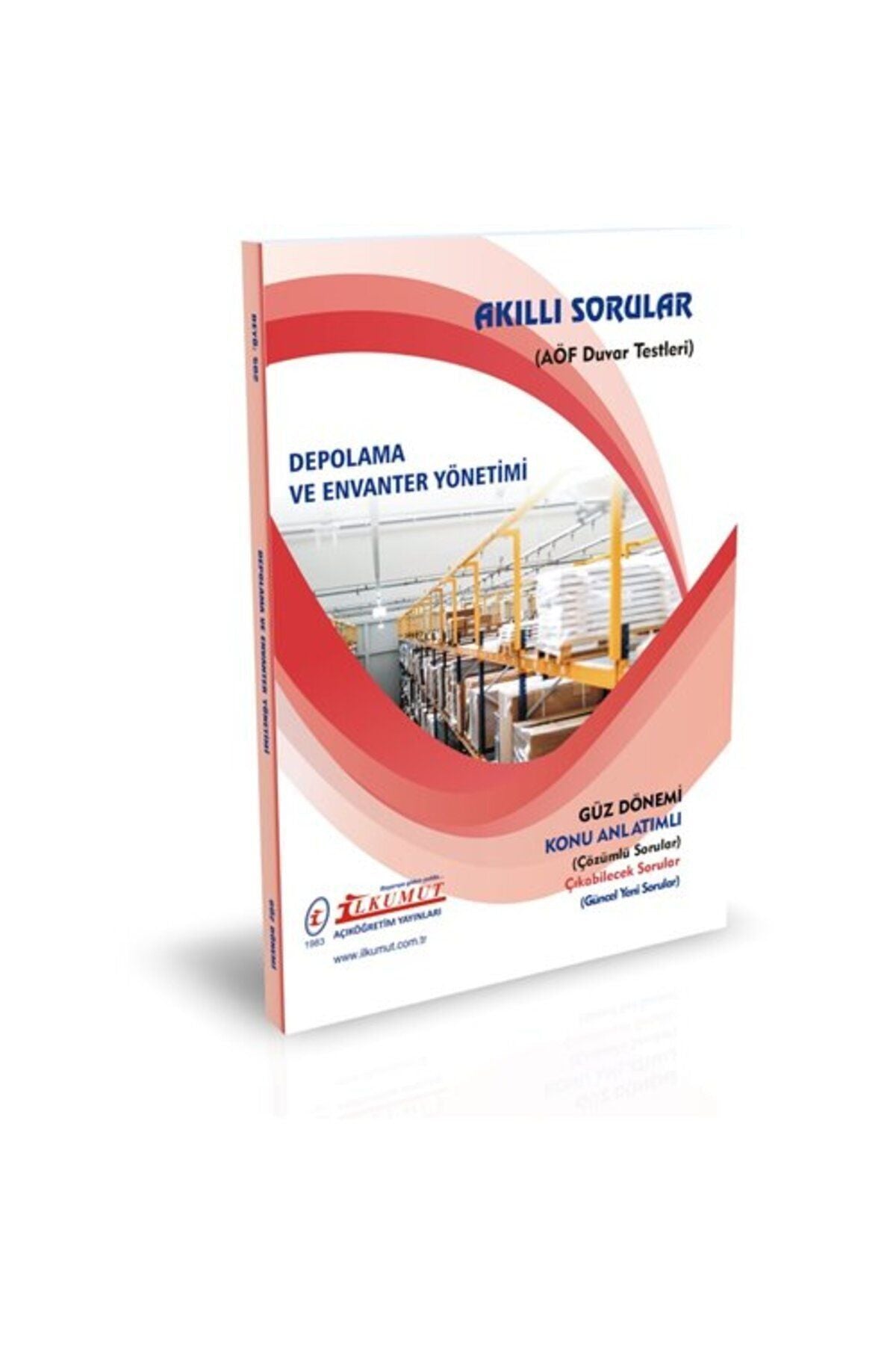 İlkumut Yayınları - Depolama ve Envanter Yönetimi - (Konu Anlatımlı ve Çözümlü Sorular) kitap kapağı
