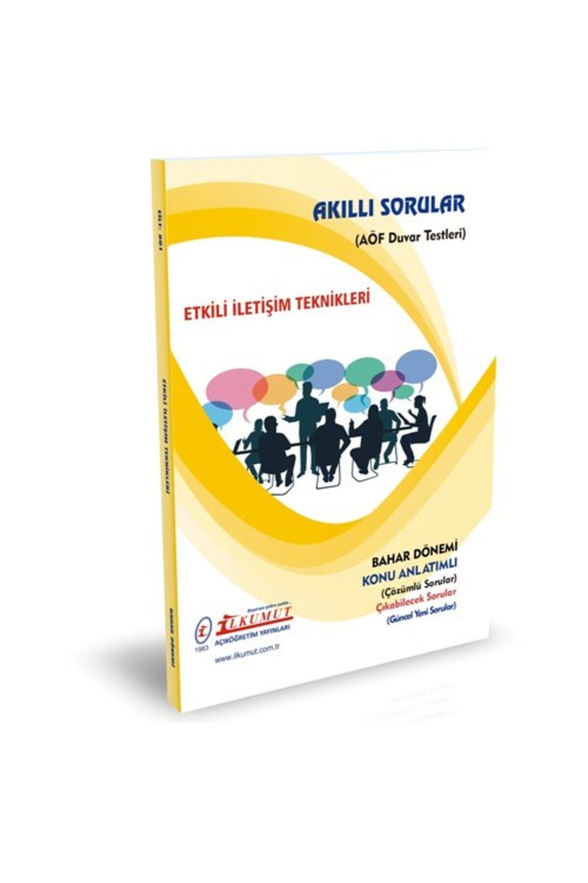 İlkumut Yayınları - Etkili İletişim Teknikleri - (Konu Anlatımlı ve Çözümlü Sorular) kitap kapağı