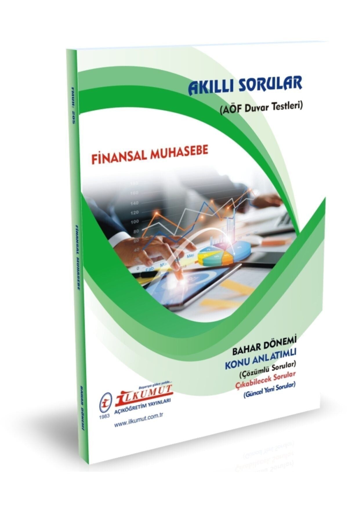 İlkumut Yayınları - Finansal Muhasebe - (Konu Anlatımlı ve Çözümlü Sorular) kitap kapağı