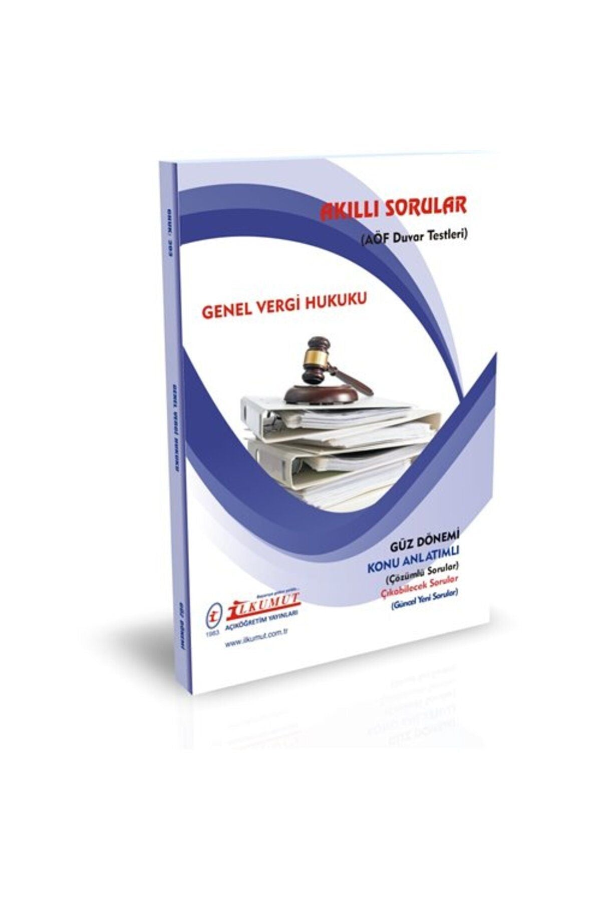 İlkumut Yayınları - Genel Vergi Hukuku - (Konu Anlatımlı ve Çözümlü Sorular) kitap kapağı