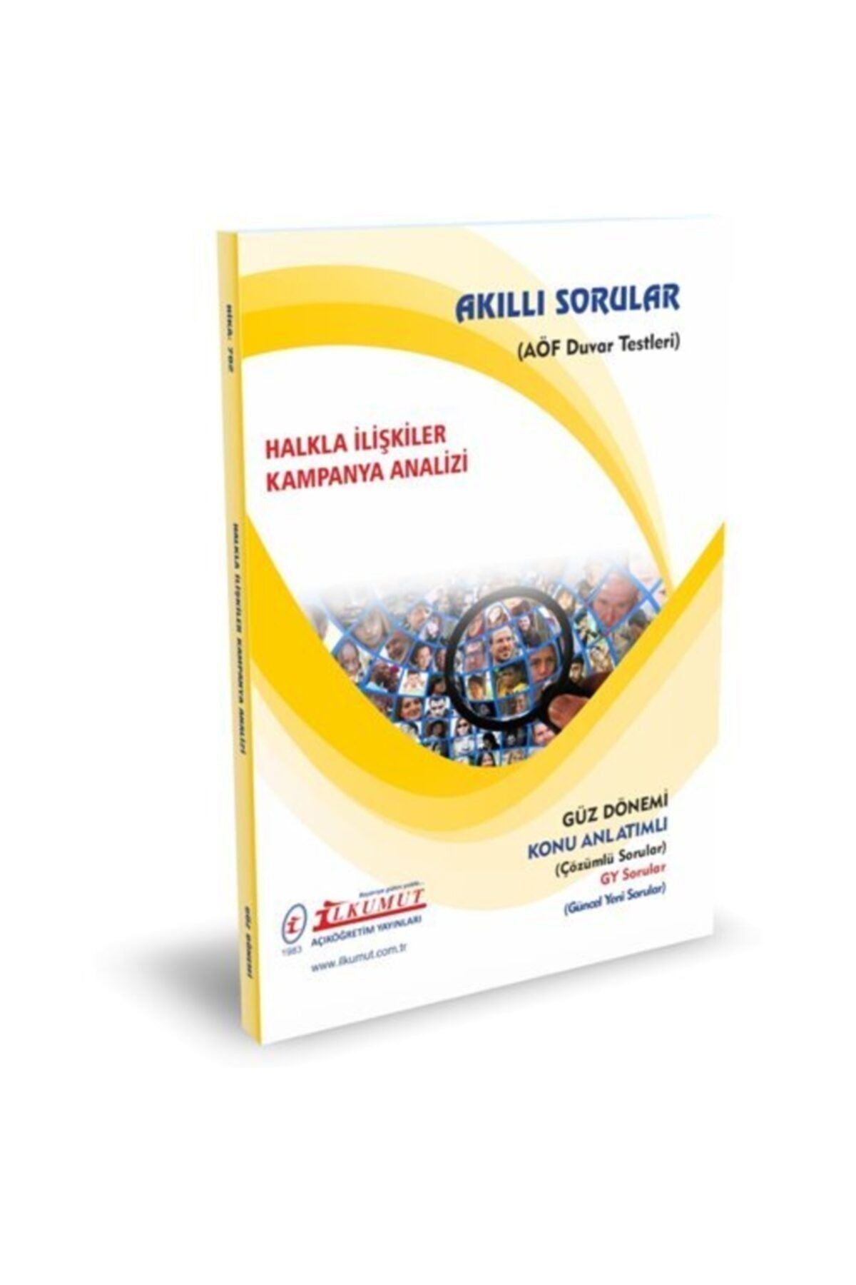 İlkumut Yayınları - Halkla İlişkiler Kampanya Analizi (Konu Anlatımlı ve Çözümlü Sorular) kitap kapağı