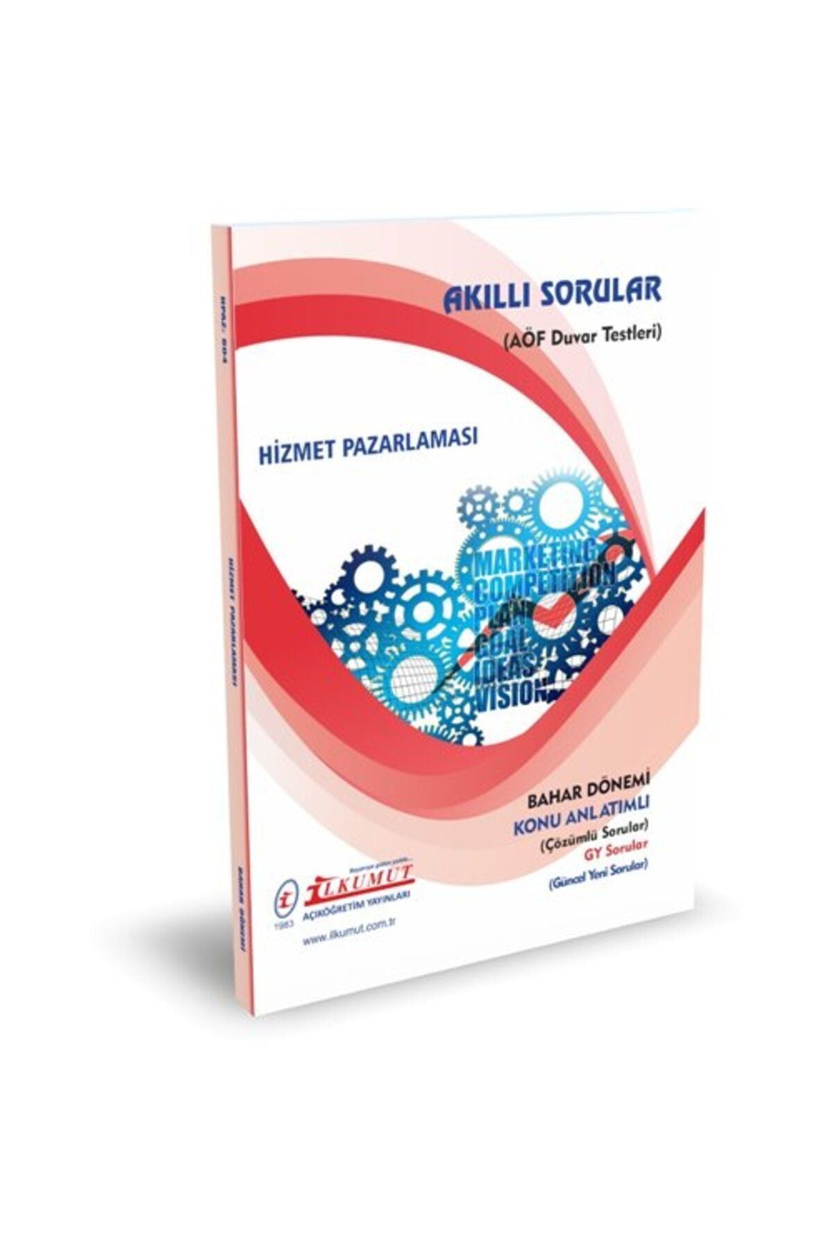 İlkumut Yayınları - Hizmet Pazarlaması - (Konu Anlatımlı ve Çözümlü Sorular) kitap kapağı
