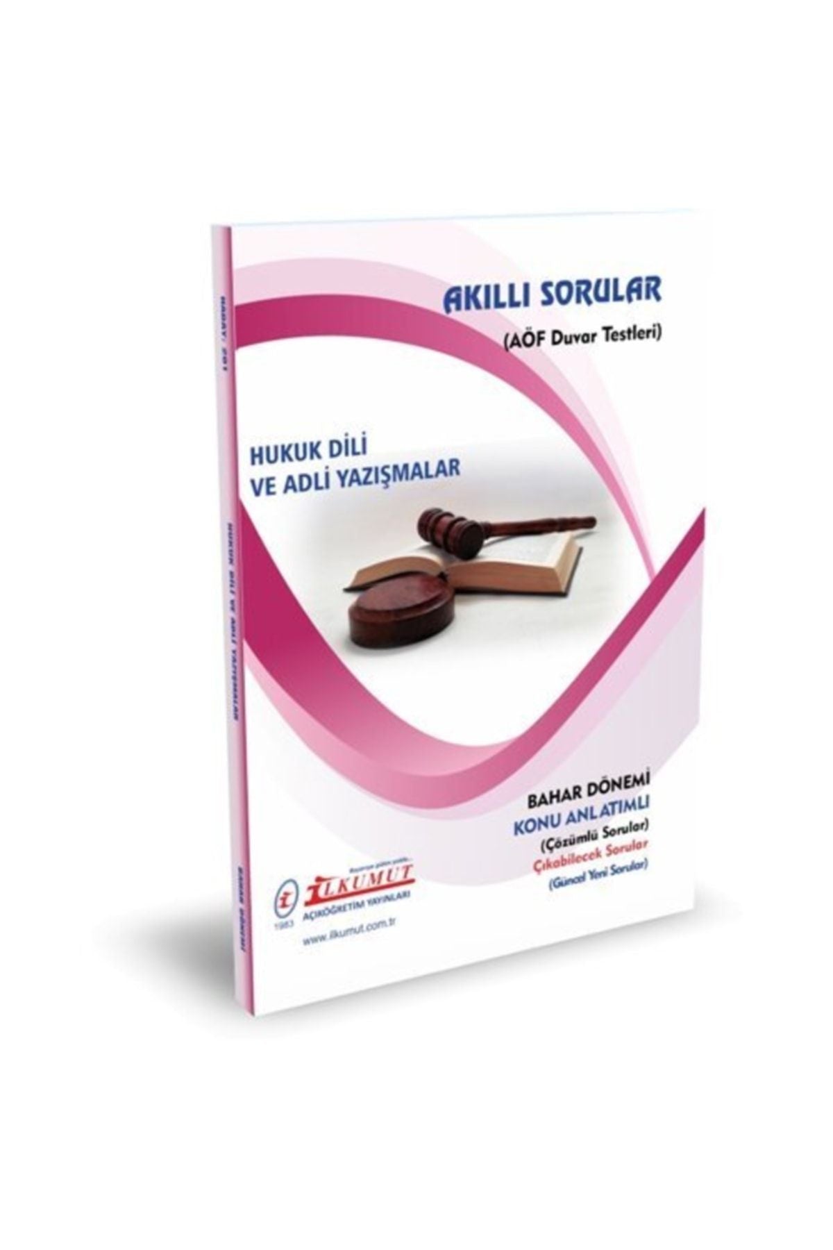 İlkumut Yayınları - Hukuk Dili ve Adli Yazışmalar - (Konu Anlatımlı ve Çözümlü Sorular) kitap kapağı