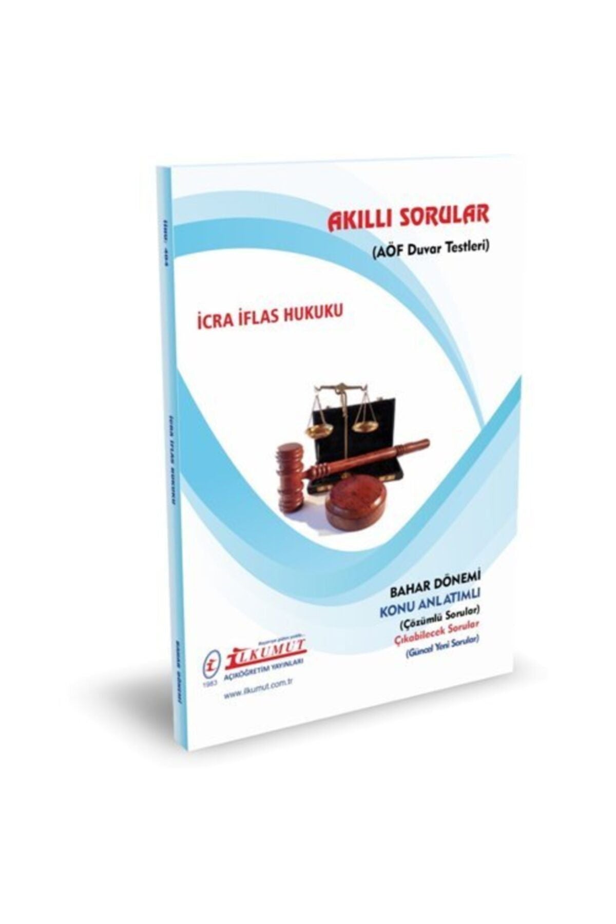 İlkumut Yayınları - İcra ve Iflas Hukuku - (Konu Anlatımlı ve Çözümlü Sorular) kitap kapağı