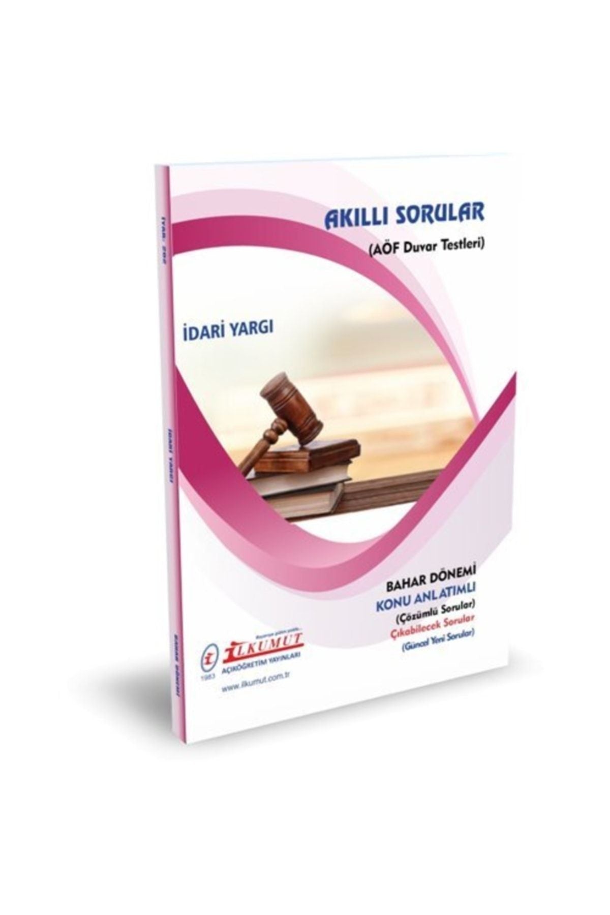 İlkumut Yayınları - İdari Yargı - (Konu Anlatımlı ve Çözümlü Sorular) kitap kapağı