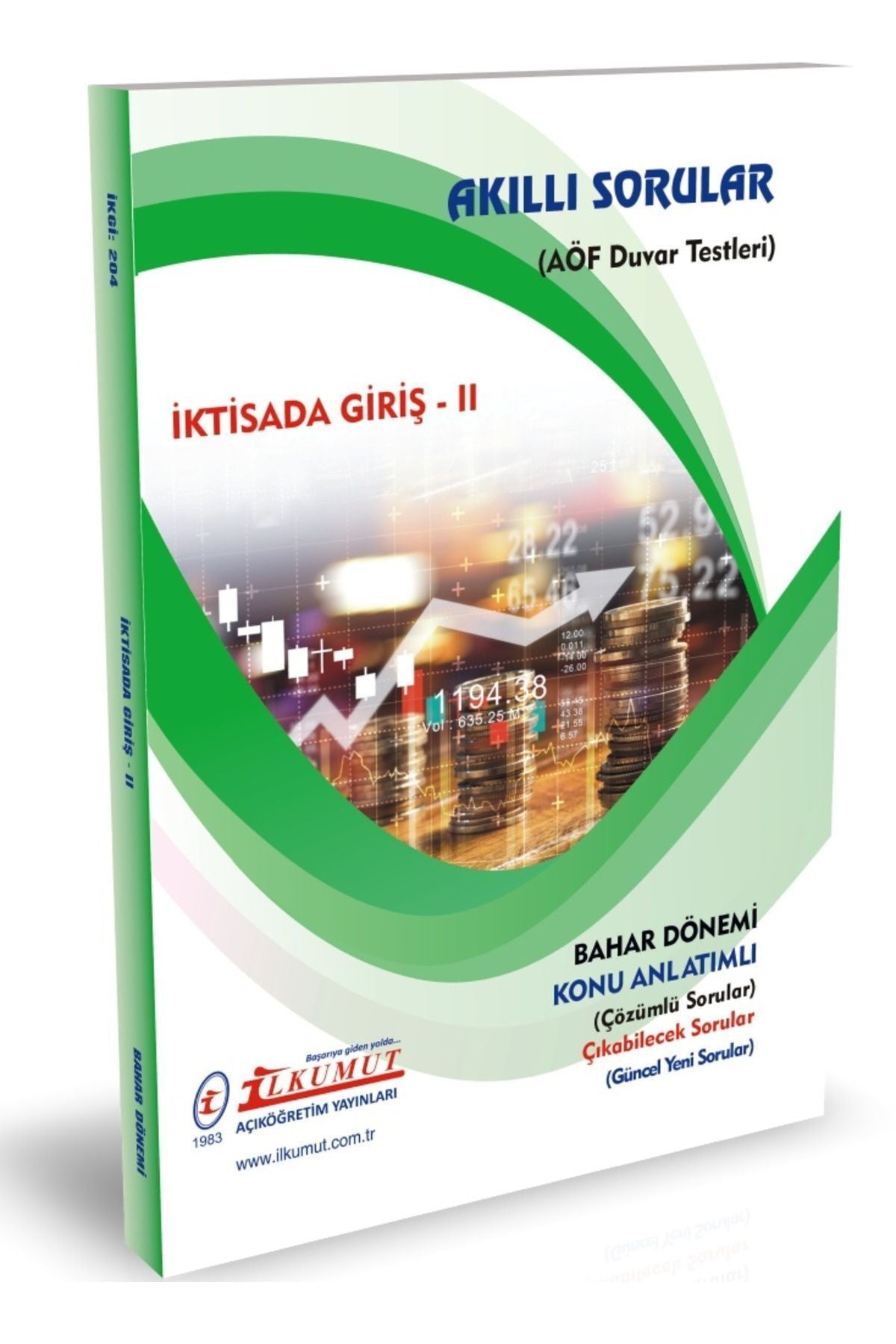 İlkumut Yayınları - İktisada Giriş - II - (Konu Anlatımlı ve Çözümlü Sorular) kitap kapağı